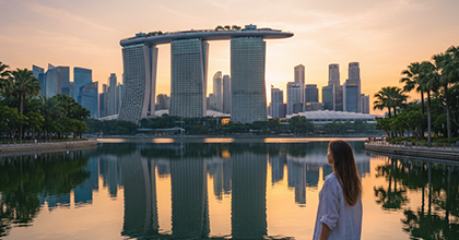 Singapore Visa - Marina Bay Sands View